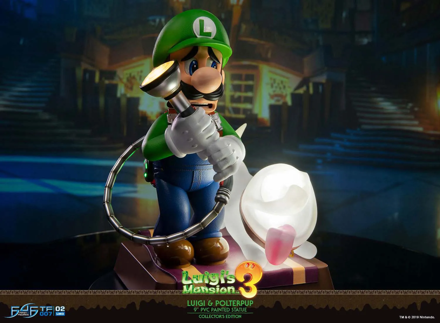 First 4 Figures Luigi Polterpup statuetă PVC Collector LED