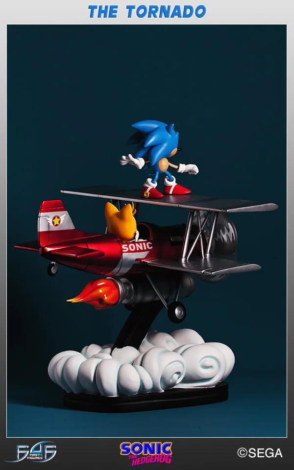 First 4 Figures Sonic The Tornado diorama rasina colectie
