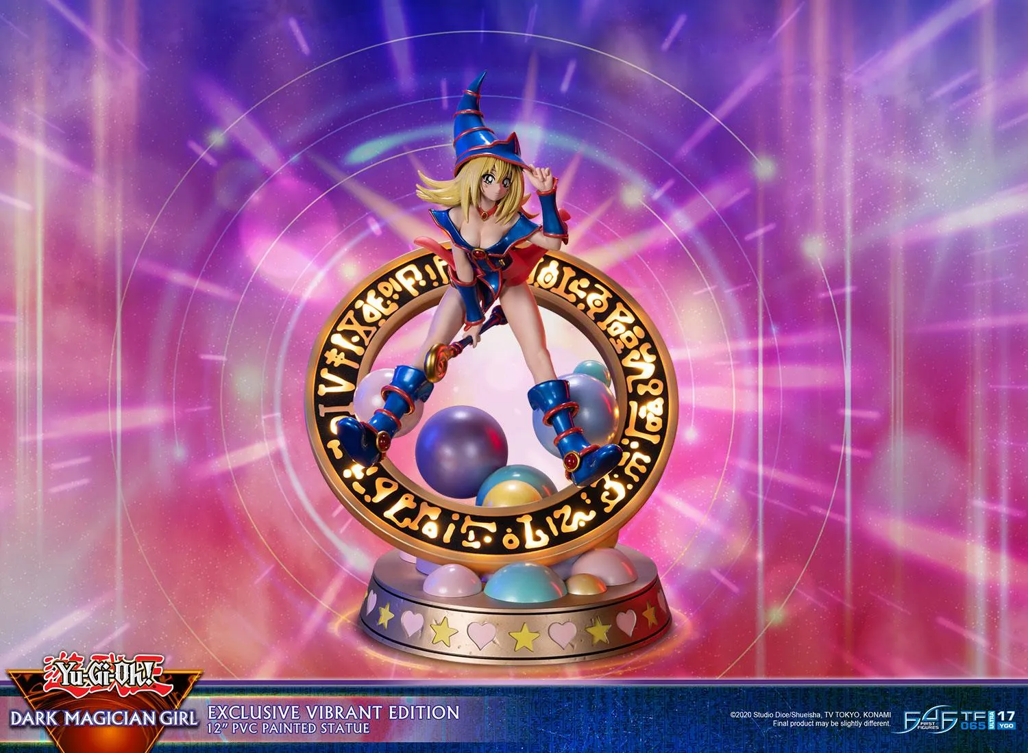 First 4 Figures Yu-Gi-Oh Dark Magician Girl figurină Vibrant