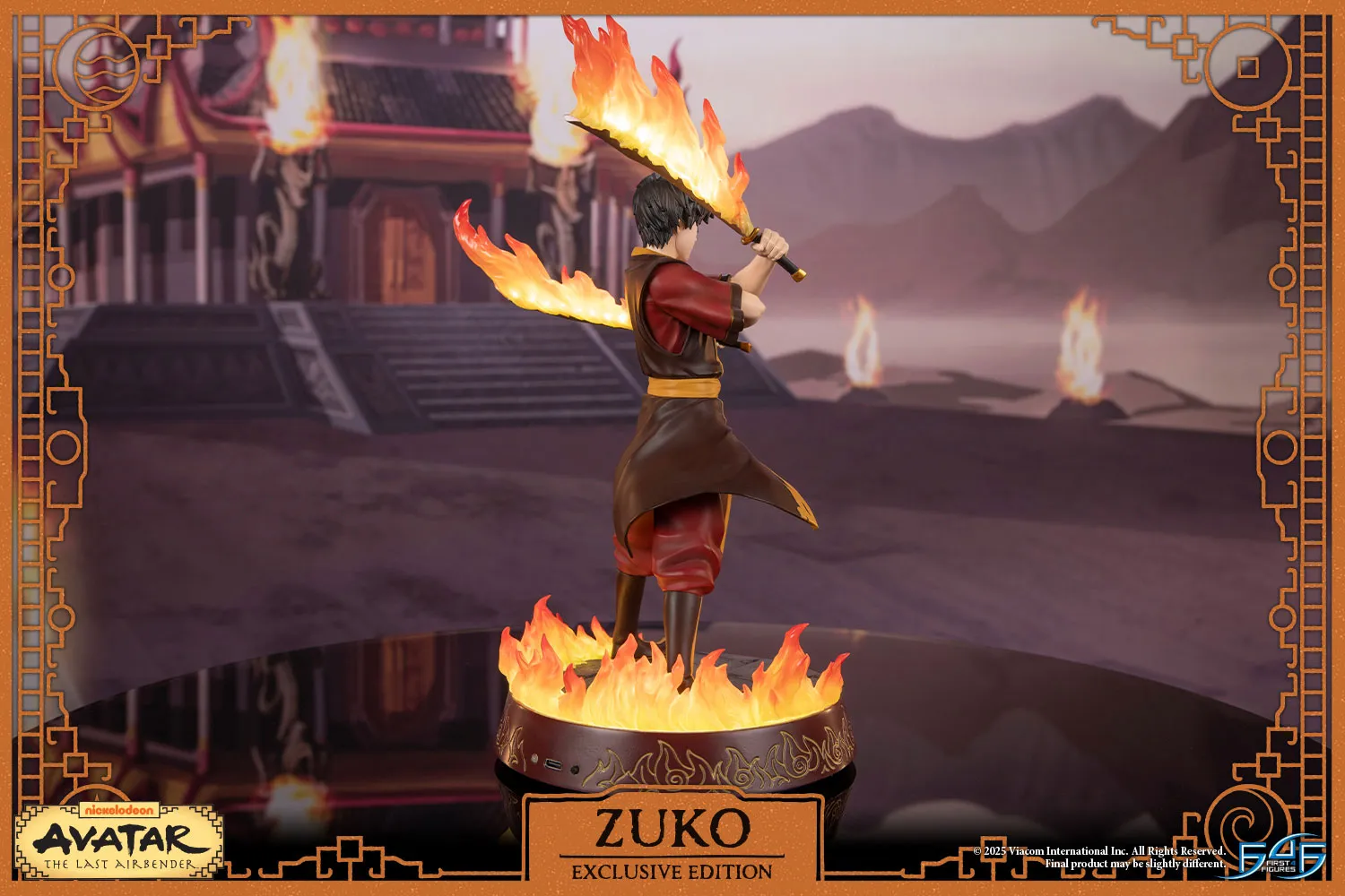 First 4 Figures Avatar Zuko statuetă Exclusive Edition LED