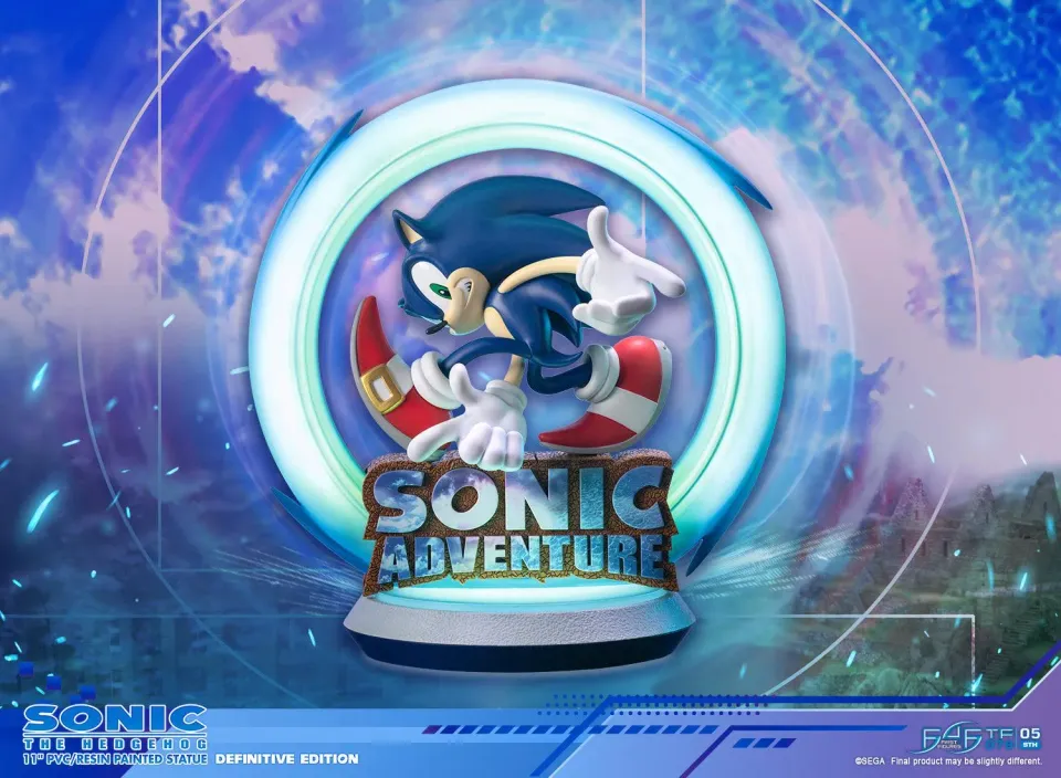 First 4 Figures Sonic Adventure Sonic statueta PVC Definitive