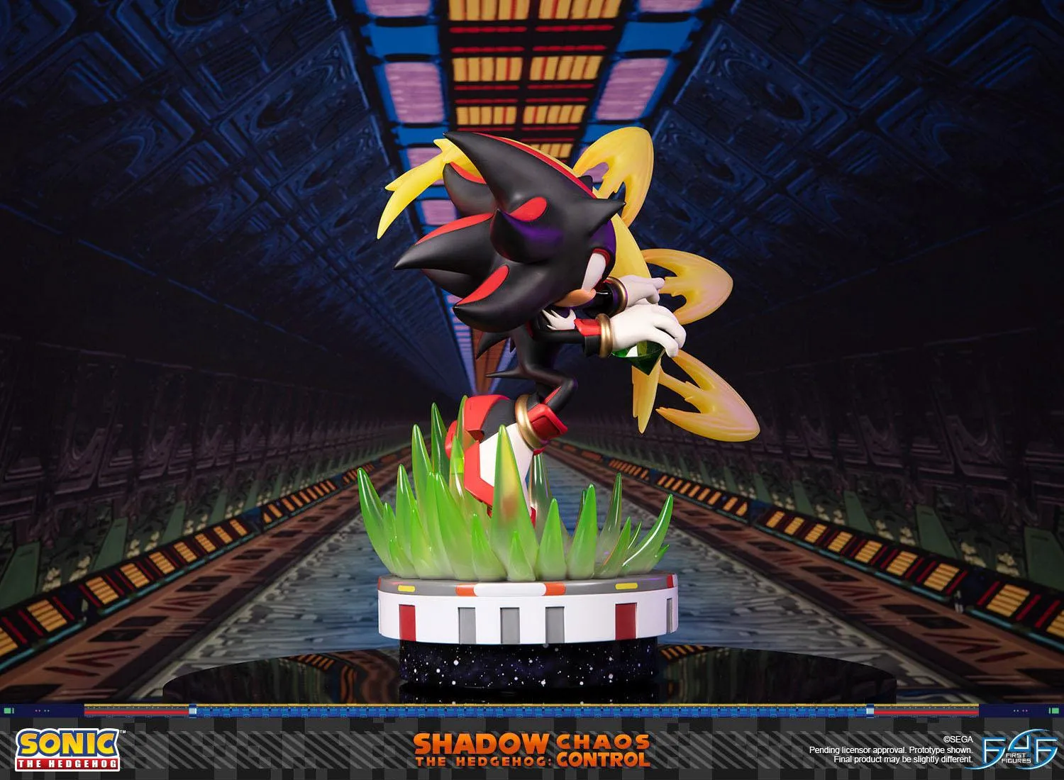 First 4 Figures Sonic Shadow Chaos Control statueta Standard