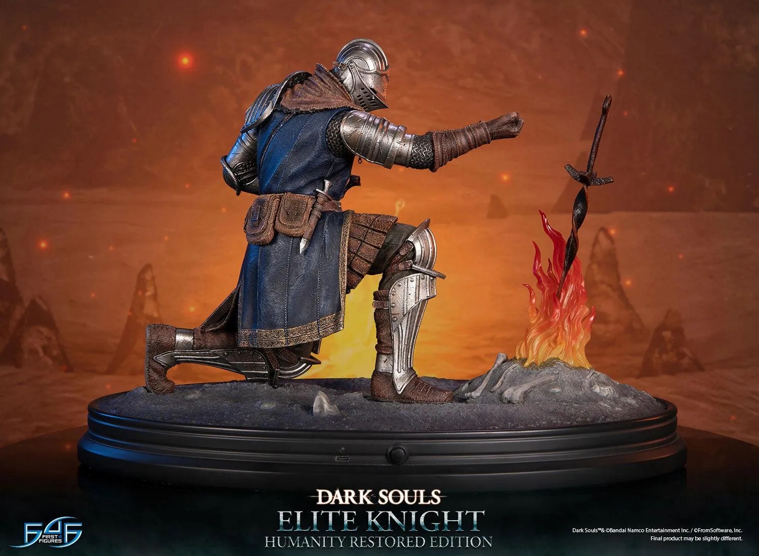 First 4 Figures Dark Souls Elite Knight Humanity Restored statuetă rășină
