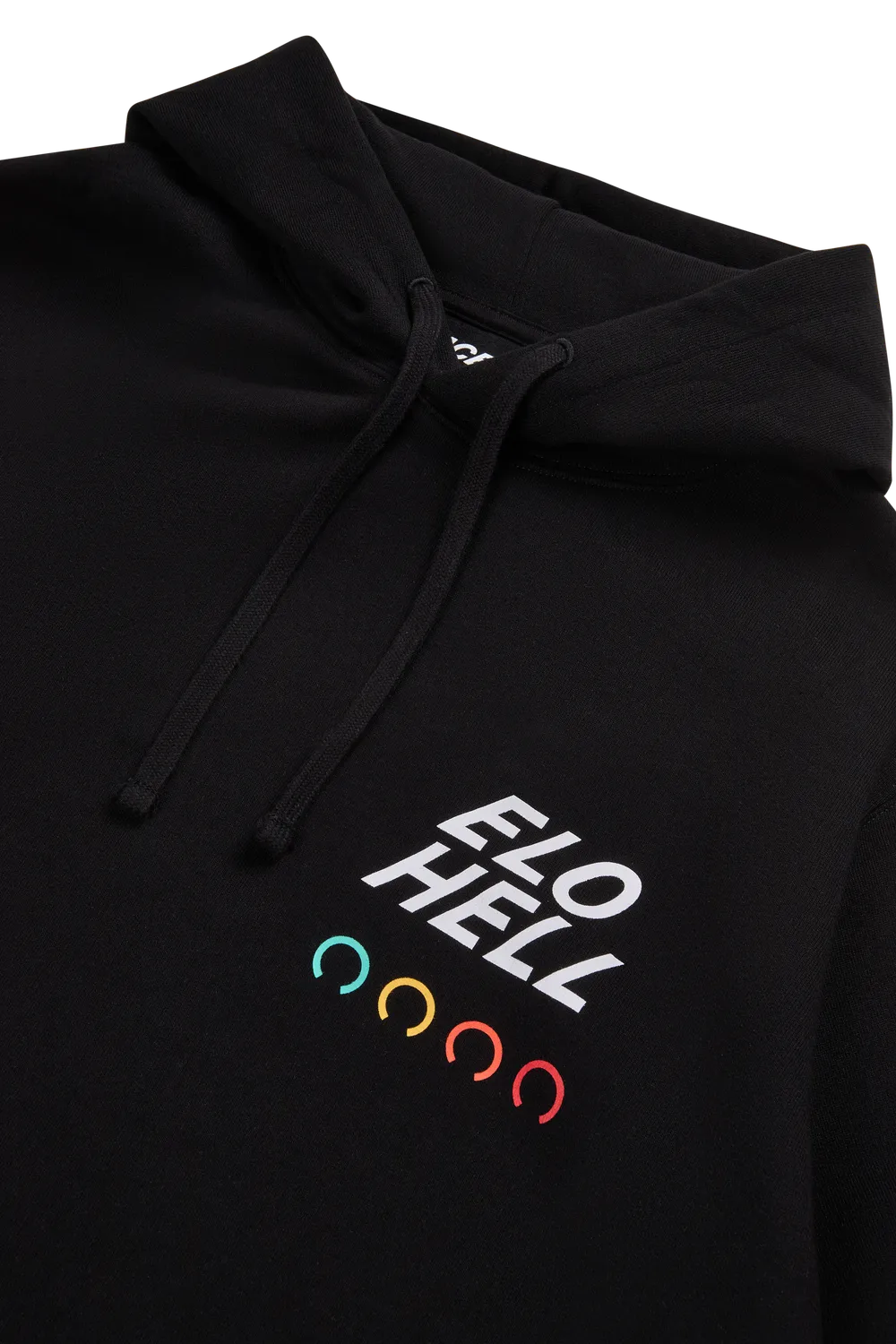 FACEIT Elo Hell hanorac negru bumbac 320 GSM