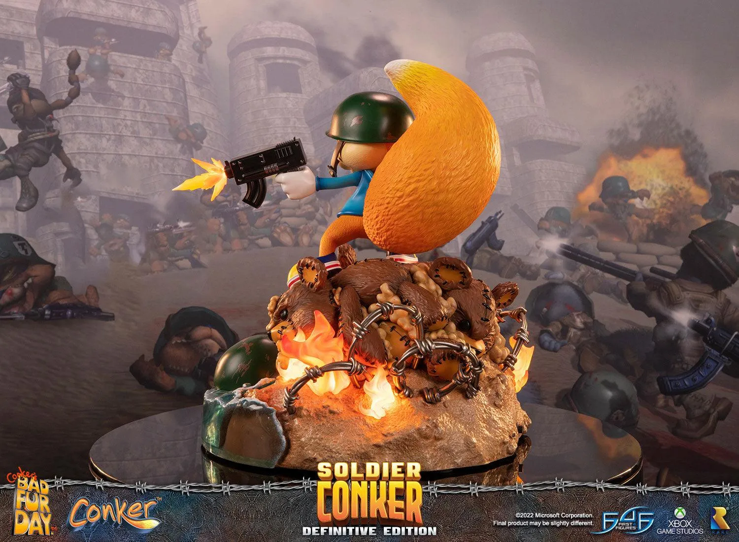 First 4 Figures Conker statueta Soldier Definitive LED