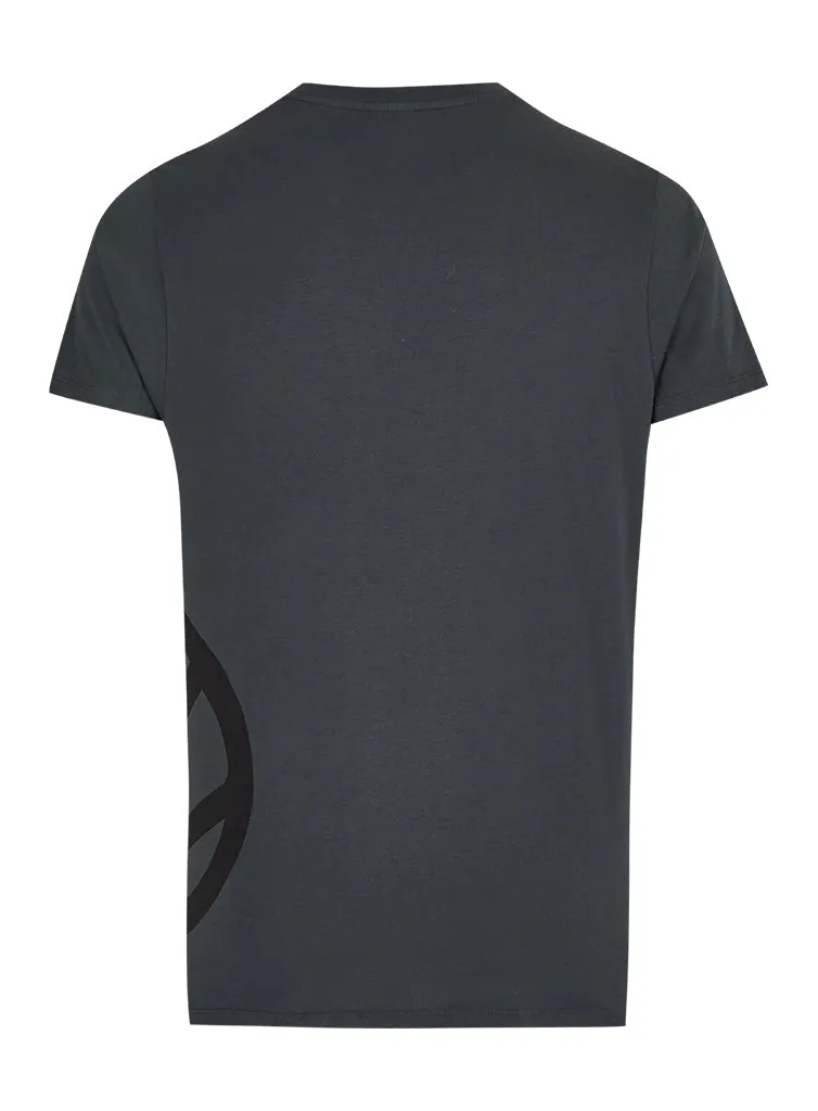ESL Monochrome tricou Negru wrap-around bumbac