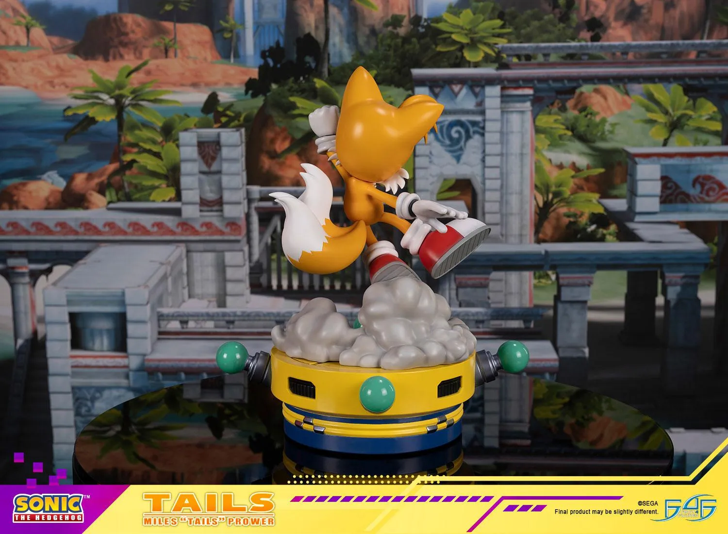 First 4 Figures Sonic Tails statuetă rășină 35 cm