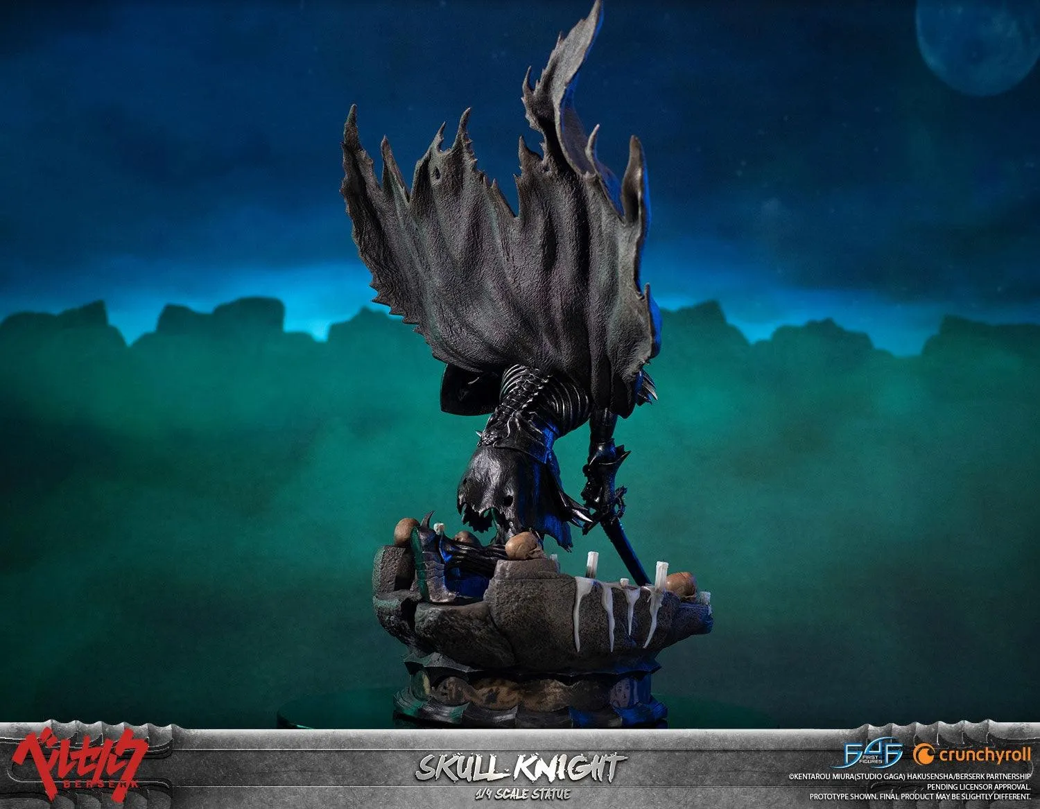 First 4 Figures Berserk Skull Knight statueta Standard rasina