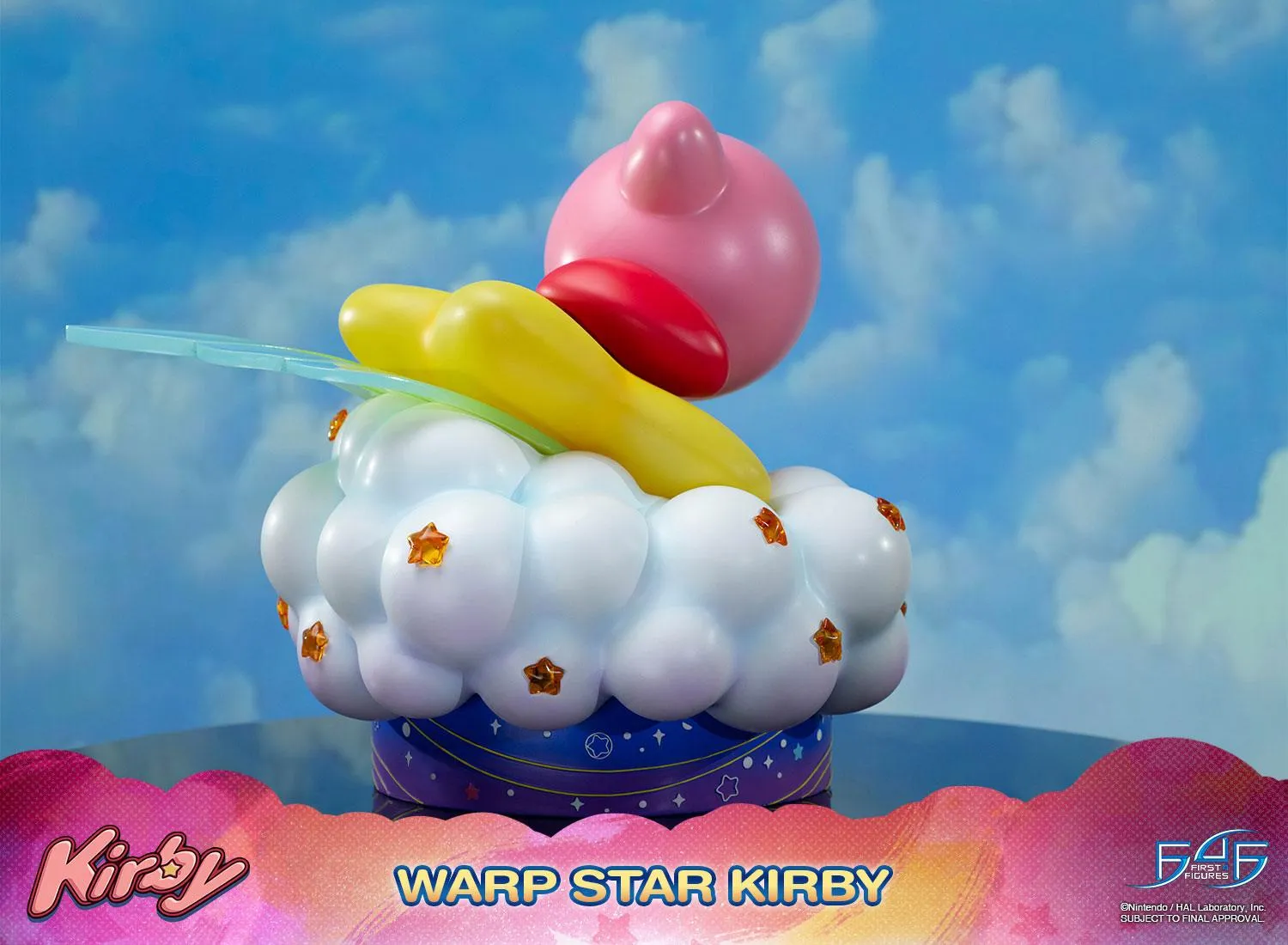 First 4 Figures Warp Star Kirby statuetă Regular