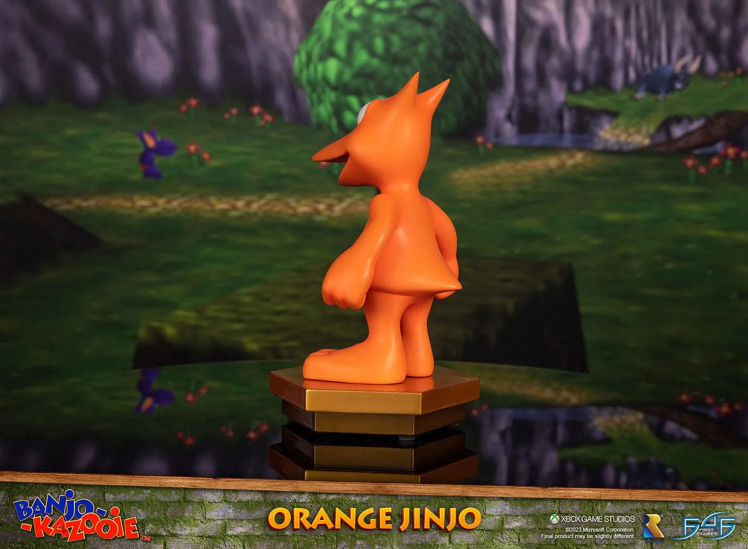 First 4 Figures Banjo-Kazooie Orange Jinjo statuetă rășină 23 cm