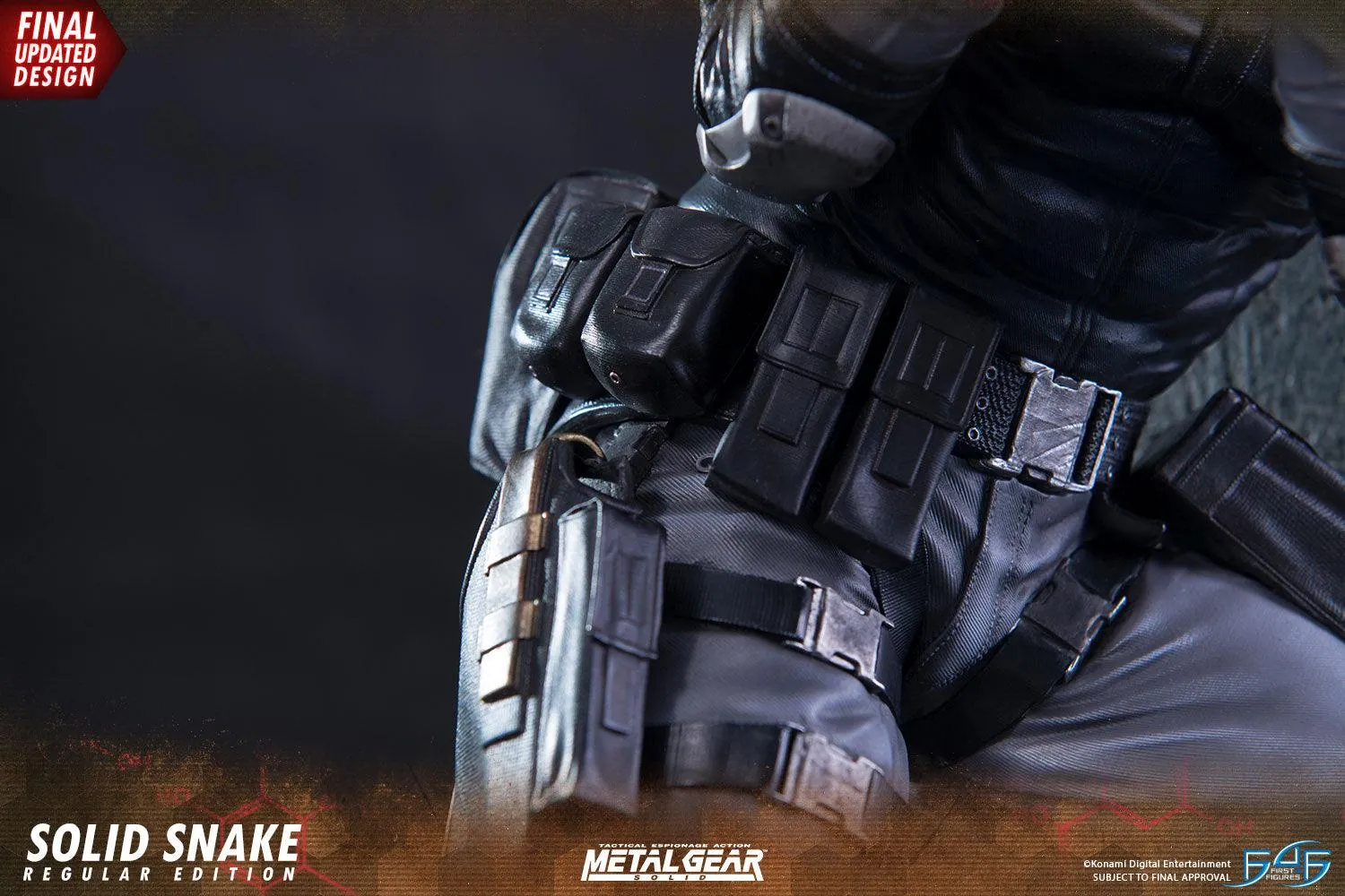 First 4 Figures Metal Gear Solid Snake statueta Regular 2 capete