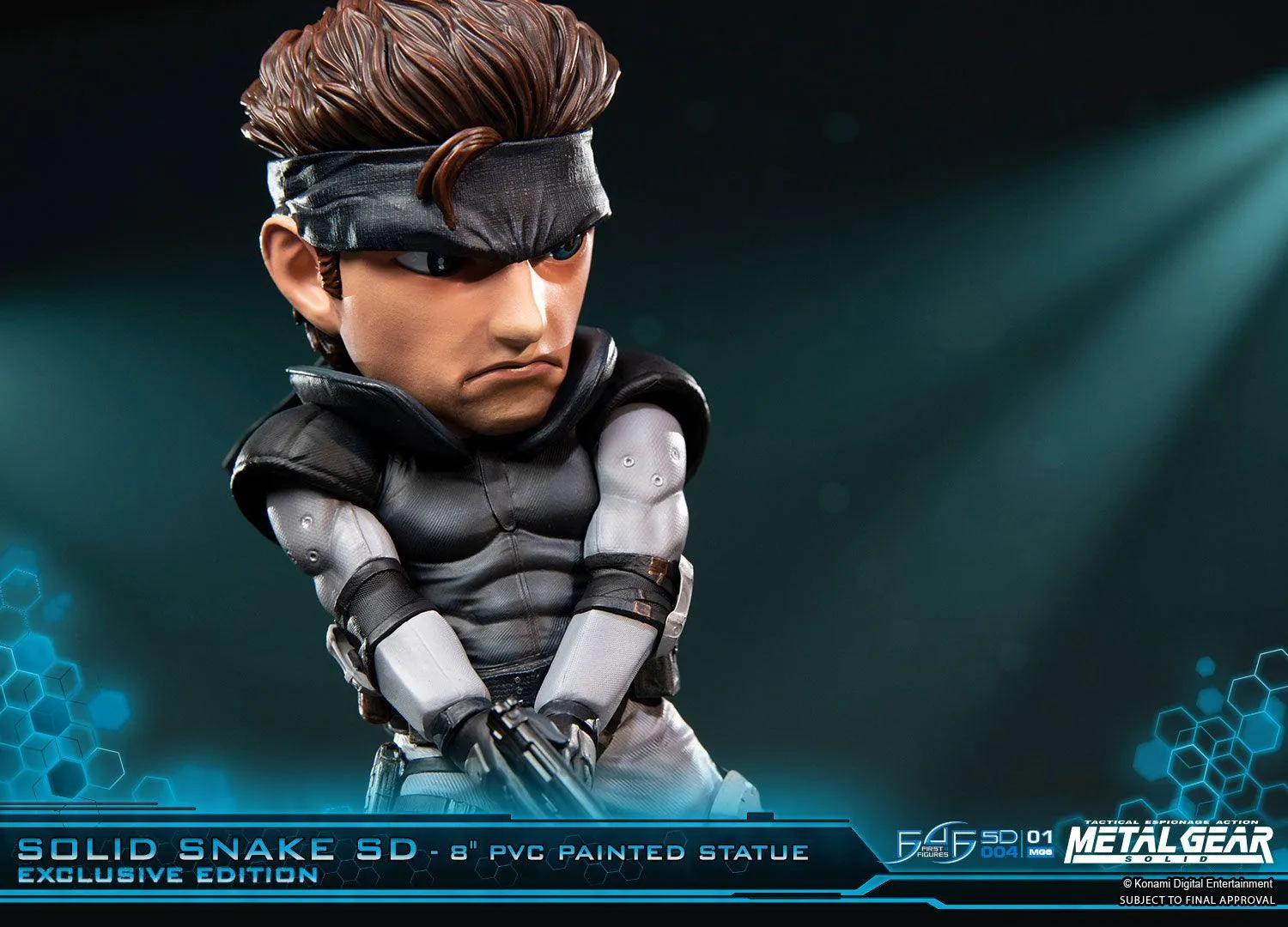 First 4 Figures Solid Snake SD Exclusive figurină PVC