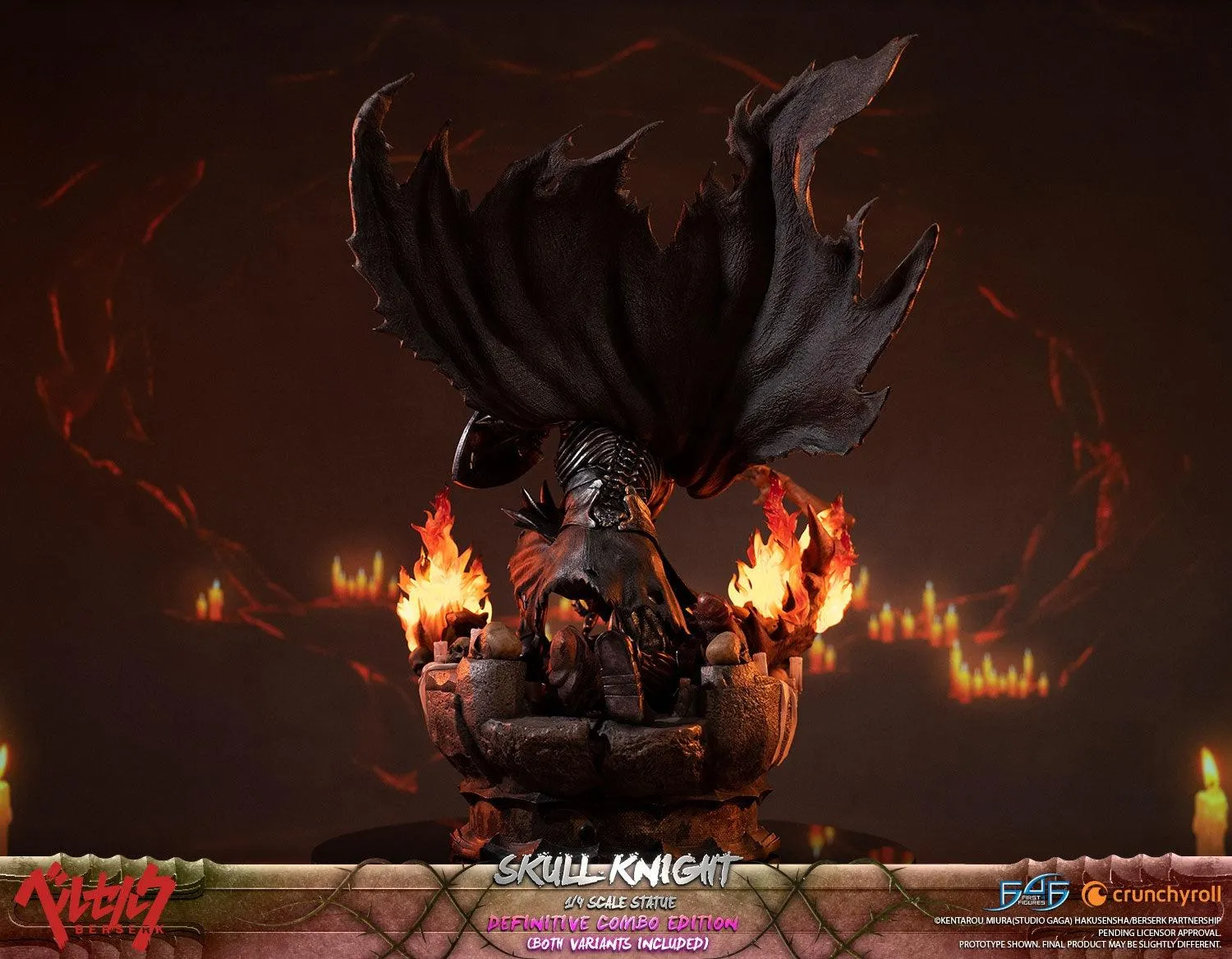 First 4 Figures Berserk Skull Knight statuetă Definitive Combo