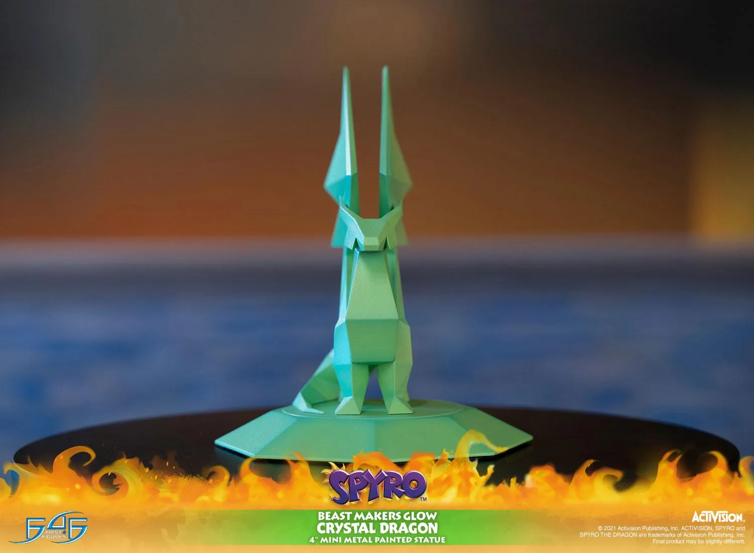 First 4 Figures Spyro Beast Makers statueta metal fosforescenta