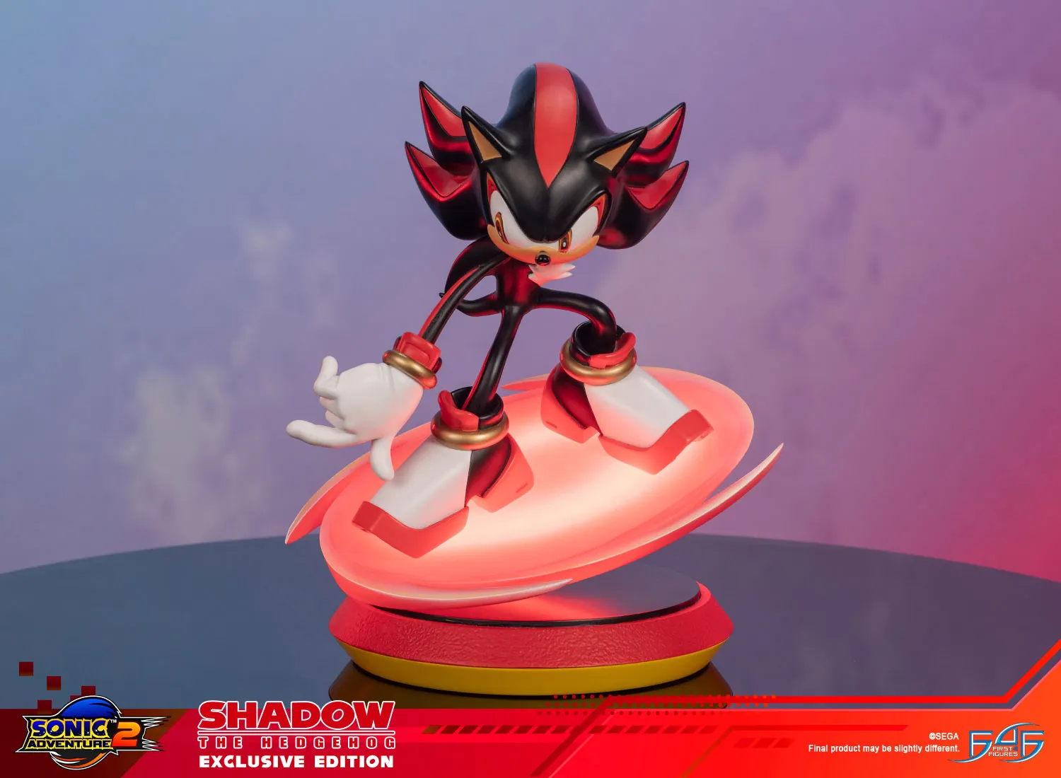 First 4 Figures Sonic Adventure 2 Shadow statuetă Exclusive Edition