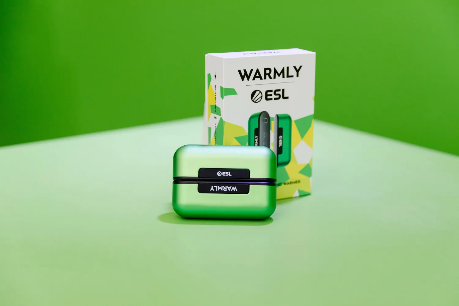 ESL Gaming Warmly încălzitor mâini verde 10000mAh