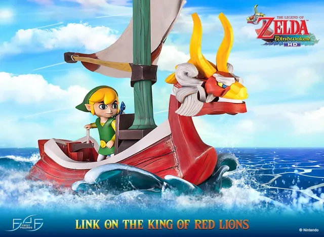 First 4 Figures Zelda Link King of Red Lions statuetă 63cm