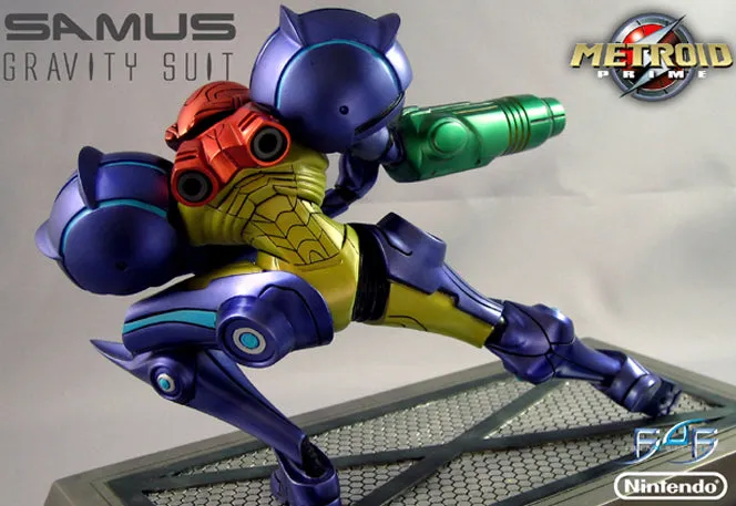 First 4 Figures Metroid Samus Gravity Suit statueta 250 buc