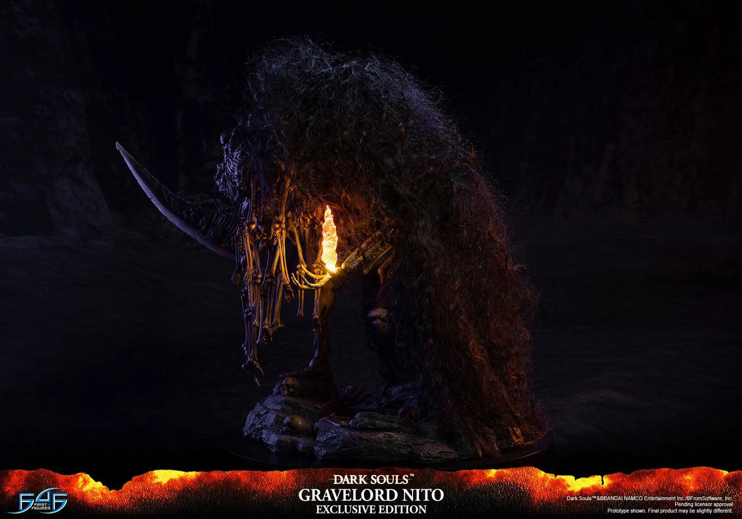 First 4 Figures Dark Souls Gravelord Nito statueta Exclusive LED
