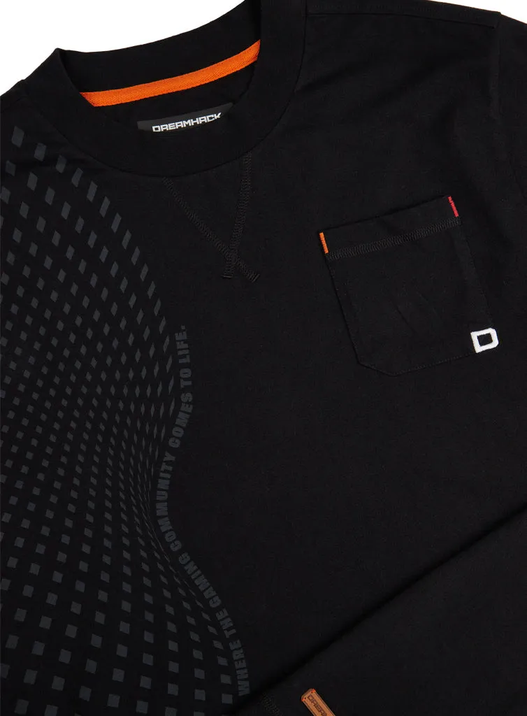 ESL DreamHack Community tricou negru bumbac