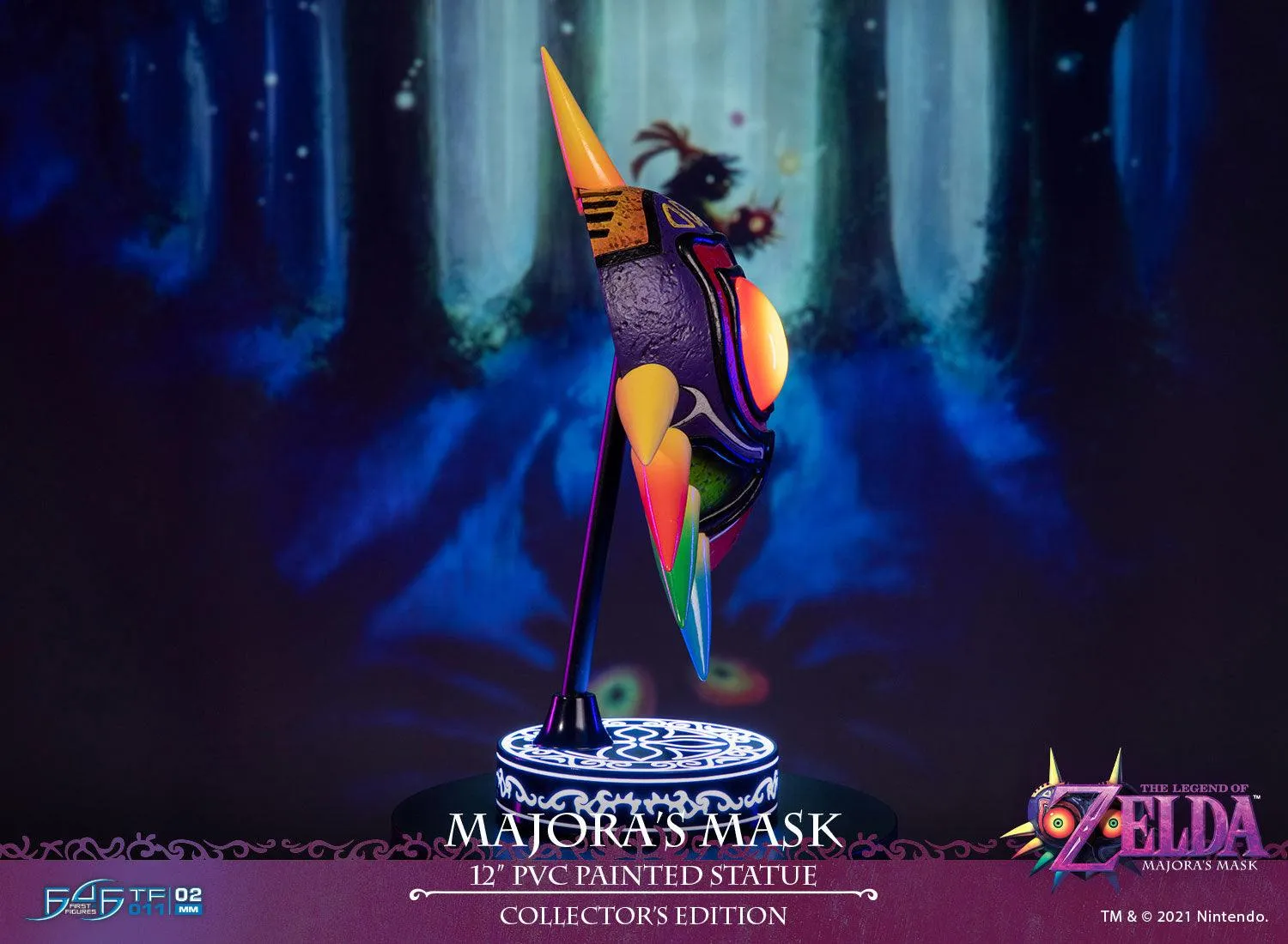 First 4 Figures Zelda Majora's Mask mască PVC Collector's LED