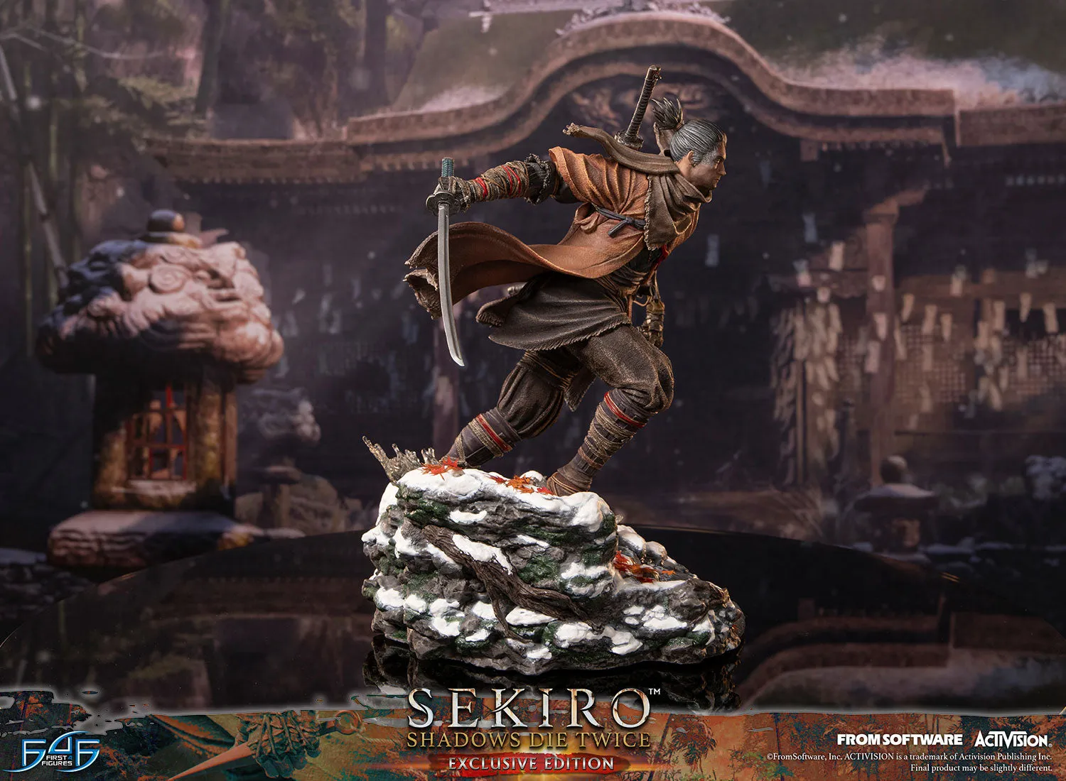 First 4 Figures Sekiro Shadows Die Twice Sekiro statueta Exclusive