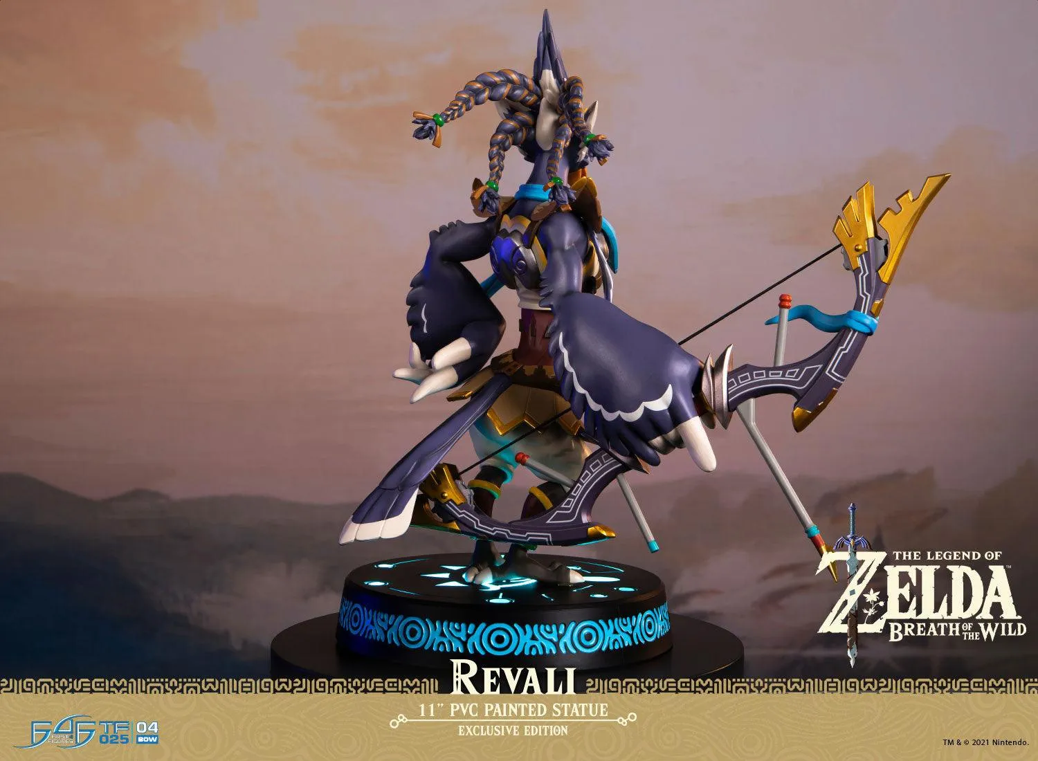 First 4 Figures Zelda Breath of the Wild Revali statuetă PVC Exclusive LED