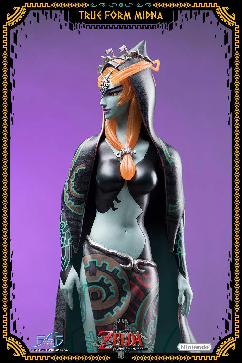 First 4 Figures Zelda True Form Midna statuetă Regular fosforescent