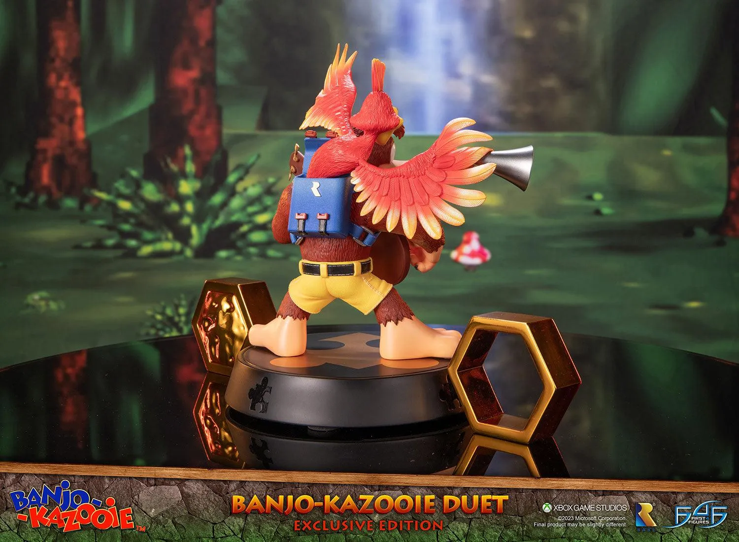 First 4 Figures Banjo-Kazooie Duet statueta Exclusive Edition rasina