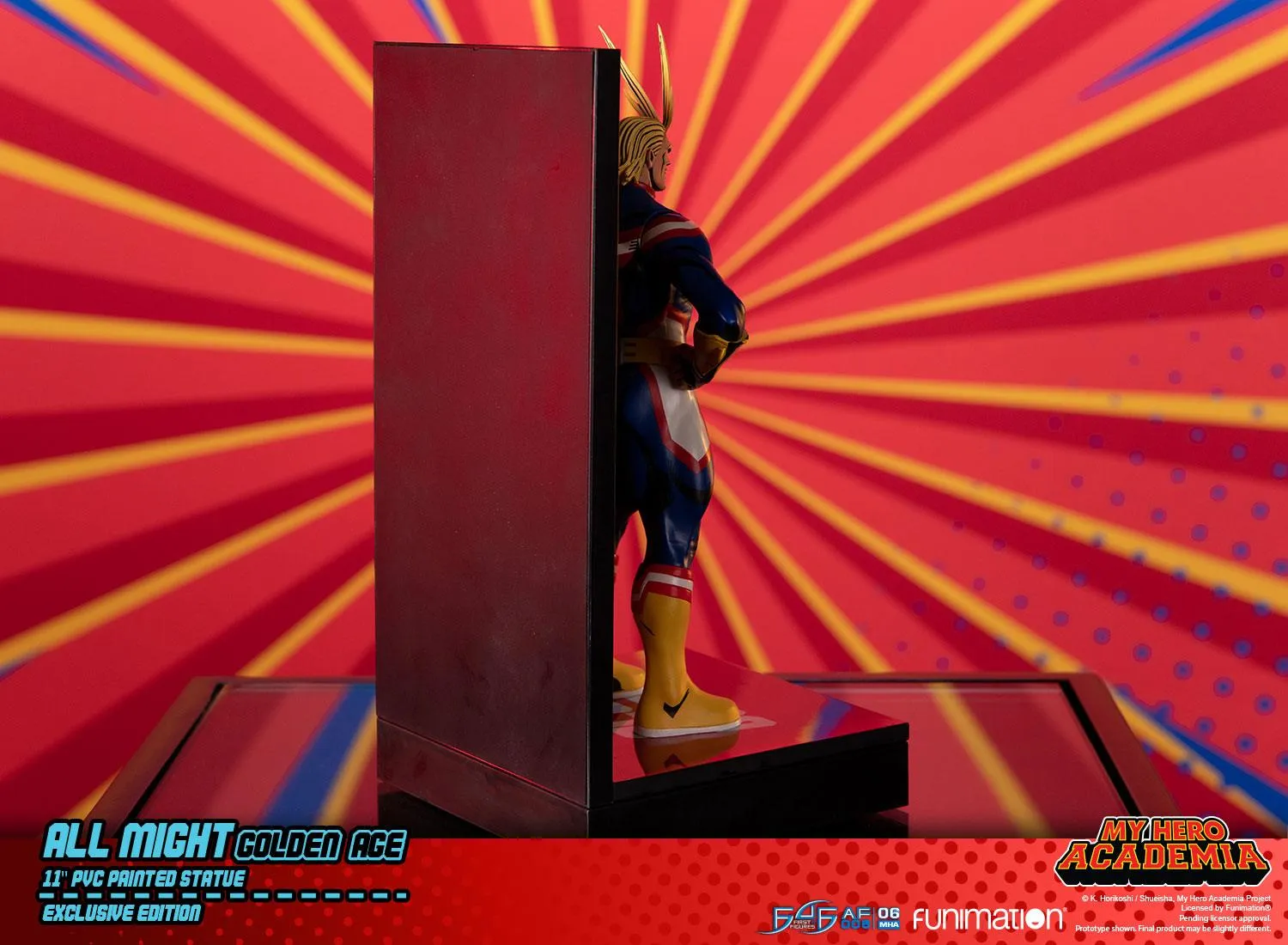 First 4 Figures All Might Golden Age figurina Exclusive