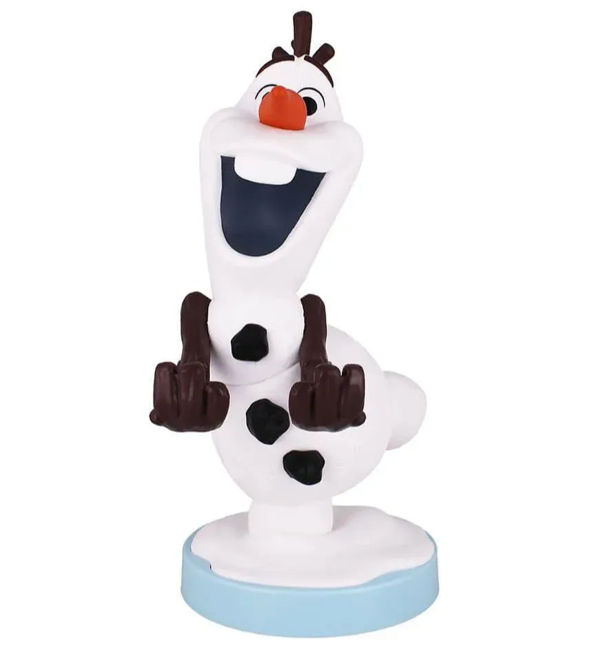 Exquisite Gaming Cable Guys Olaf suport controller Frozen