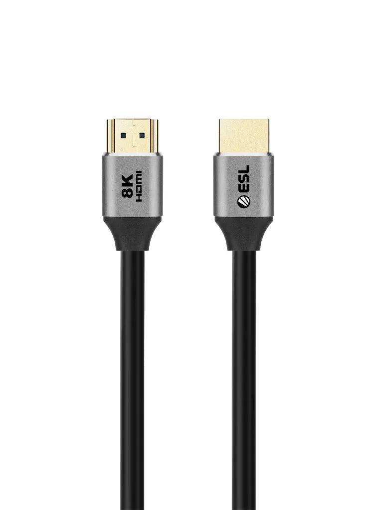 ESL Cable 8K cablu HDMI 2.1 negru 3m