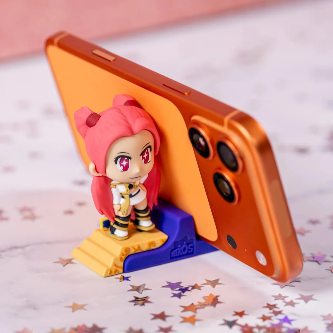 Exquisite Gaming Peekos K-Pop Demon Hunters suport telefon set 6