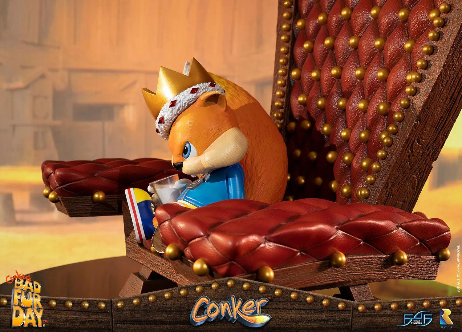 First 4 Figures Conker Bad Fur Day Conker statuetă standard