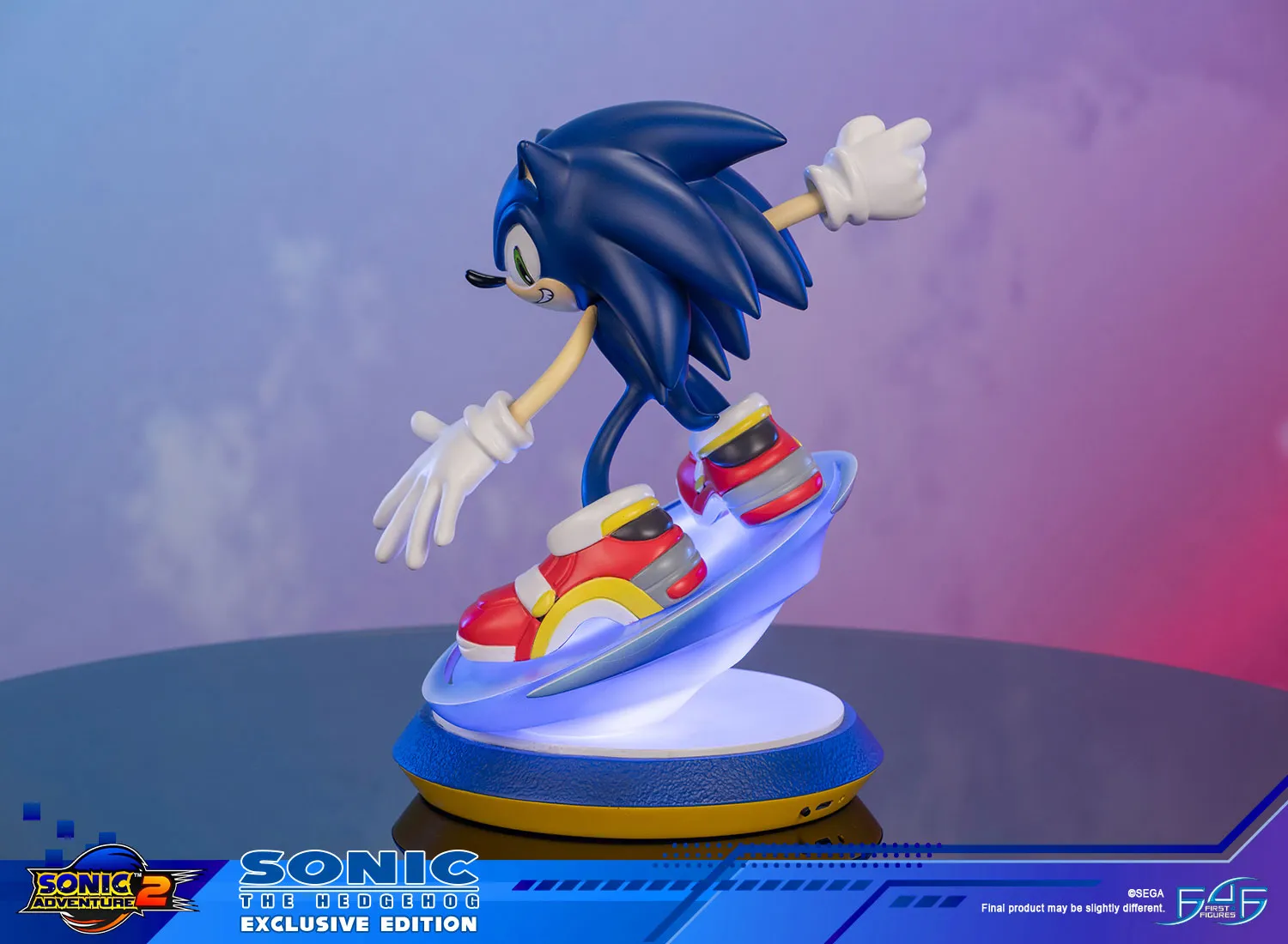 First 4 Figures Sonic Adventure 2 Sonic statueta Exclusive LED