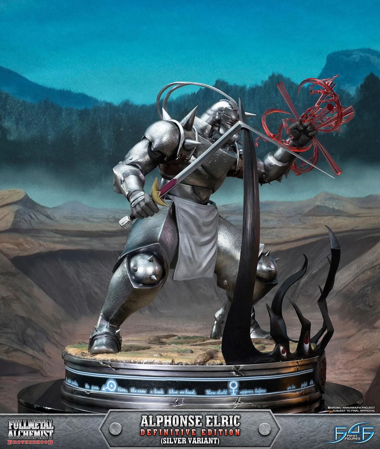 First 4 Figures Alphonse Elric Definitive Edition statuetă Silver