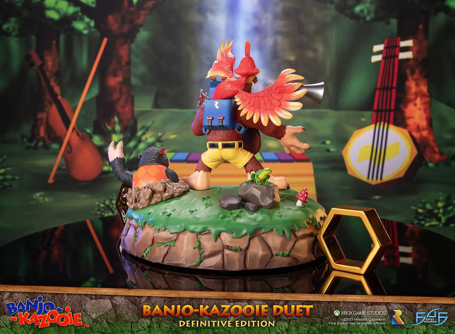 First 4 Figures Banjo-Kazooie Duet Definitive statuetă rășină