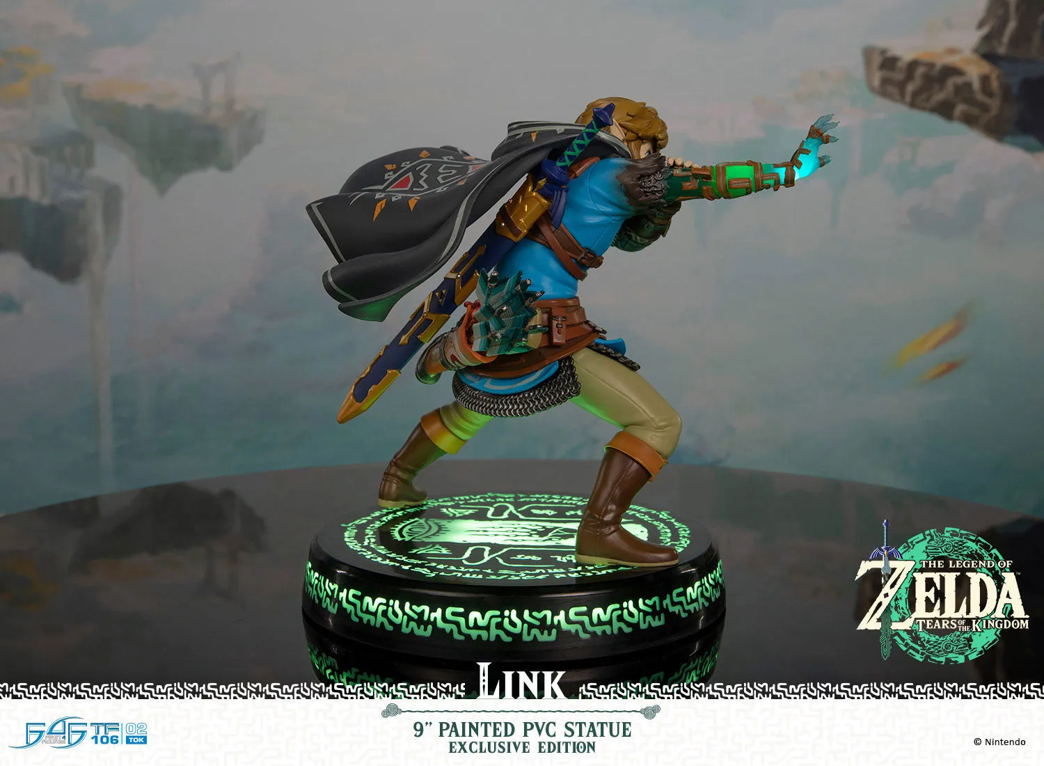 First 4 Figures Link Tears of the Kingdom statueta PVC LED