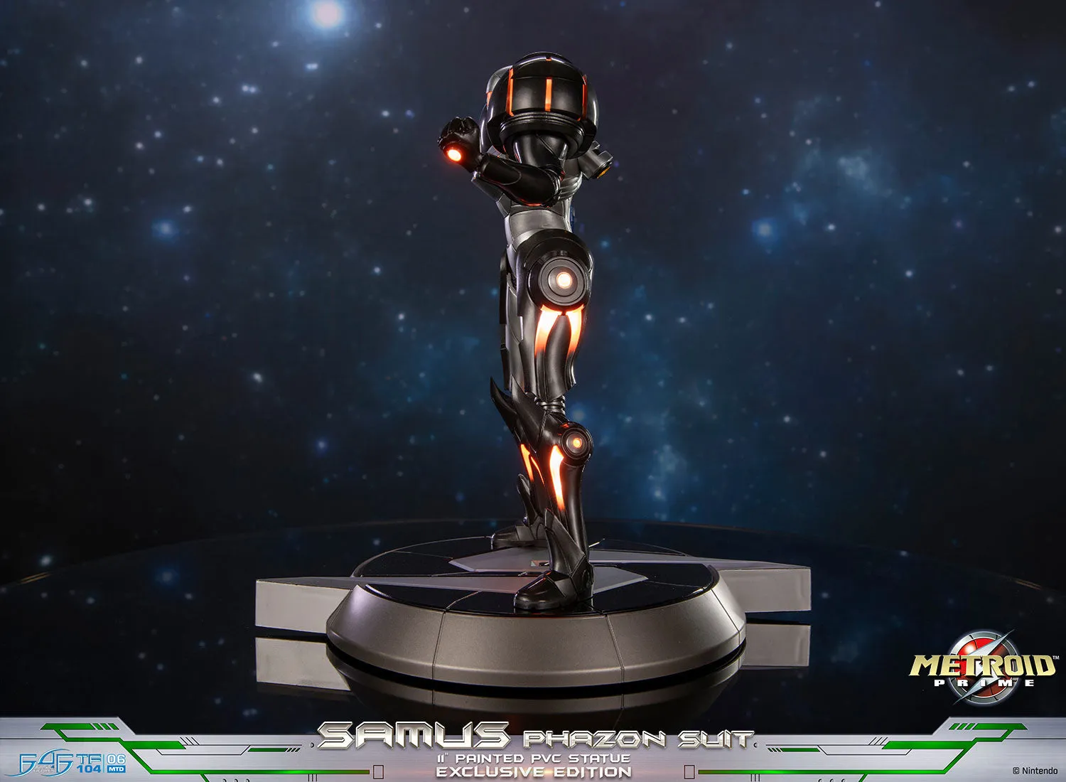 First 4 Figures Metroid Samus Phazon Suit figurina Exclusive
