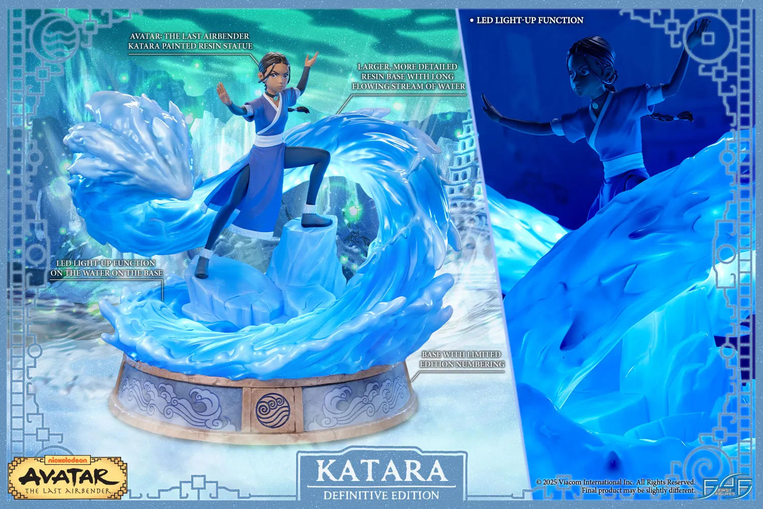 First 4 Figures Avatar Katara statueta definitive LED rasina