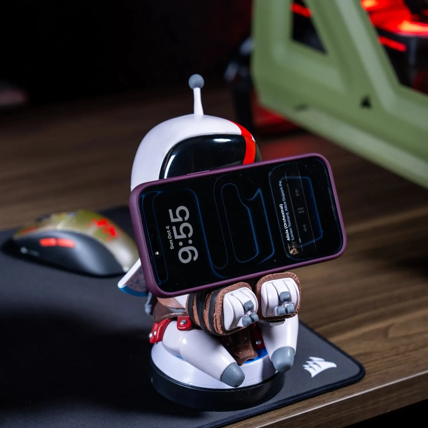 Exquisite Gaming Cable Guys Kratos Bot suport controller gri