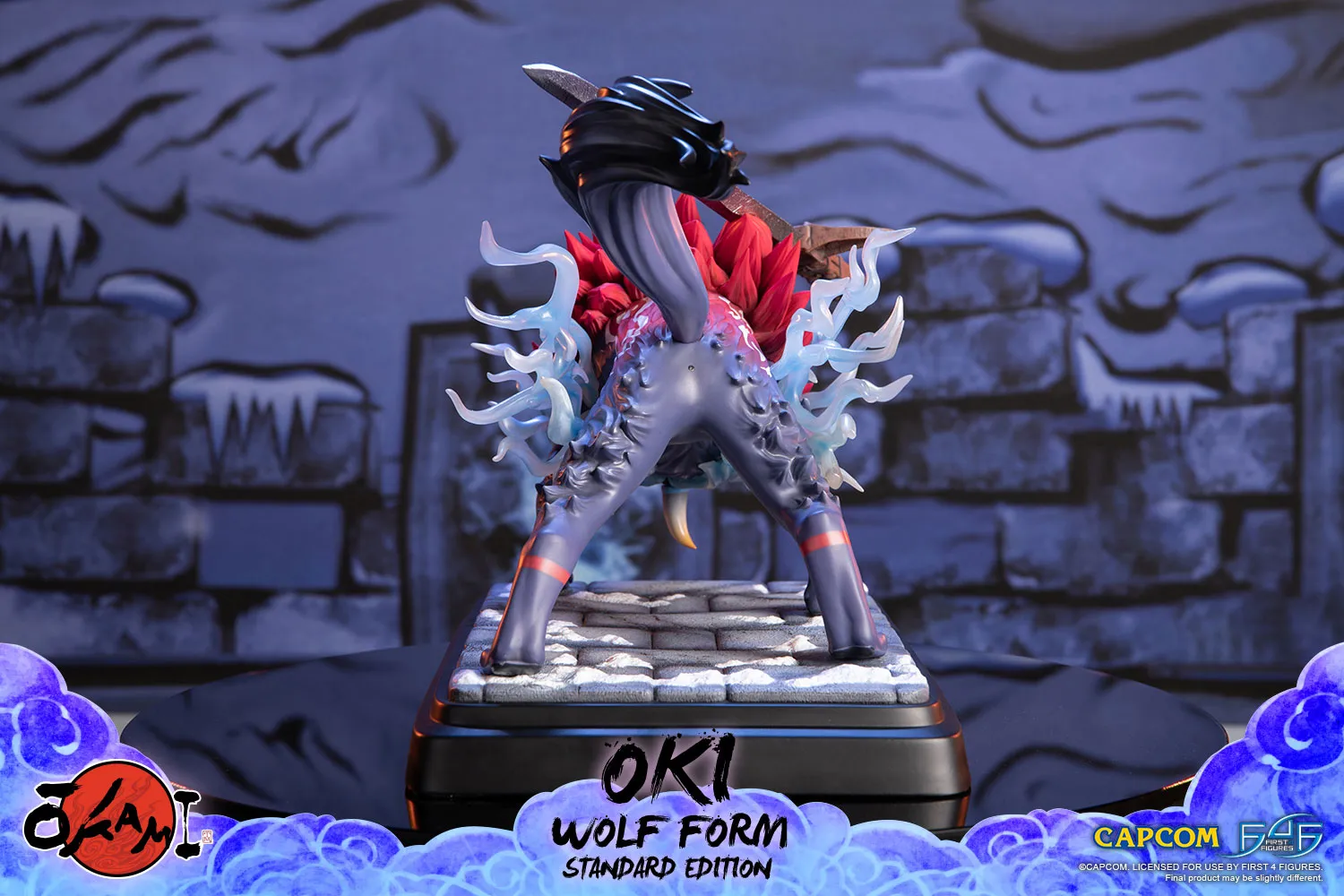 First 4 Figures Okami Oki Wolf statueta Standard 35 cm