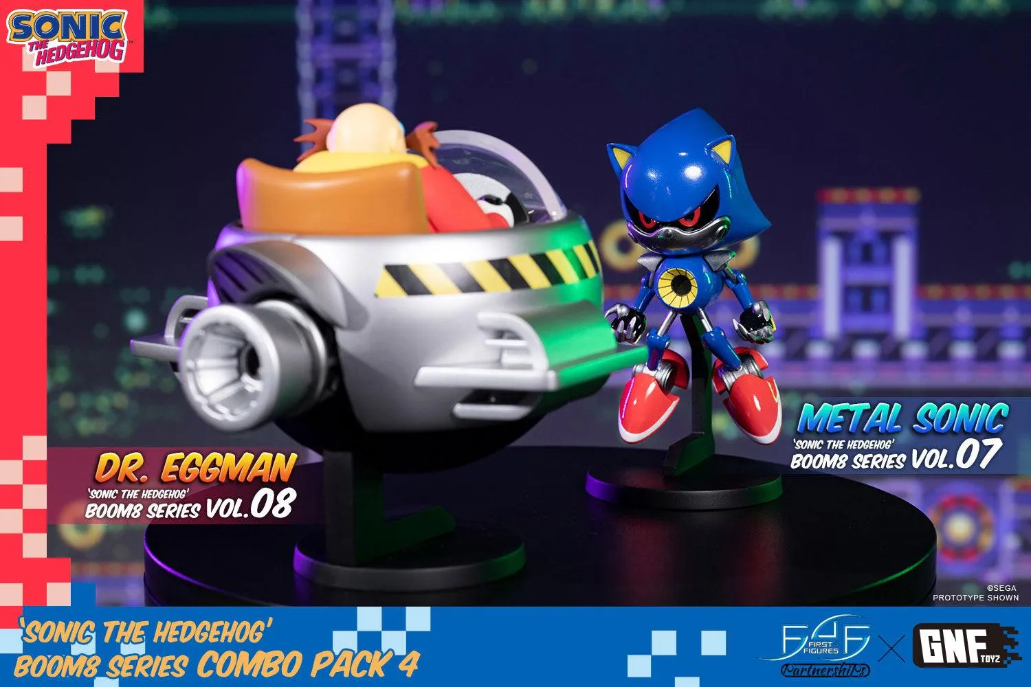 First 4 Figures Boom8 Combo Pack 4 mini figurine 11 cm