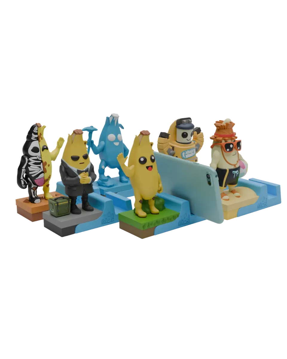 Exquisite Gaming Fortnite Peely Peekos suport telefon set 6