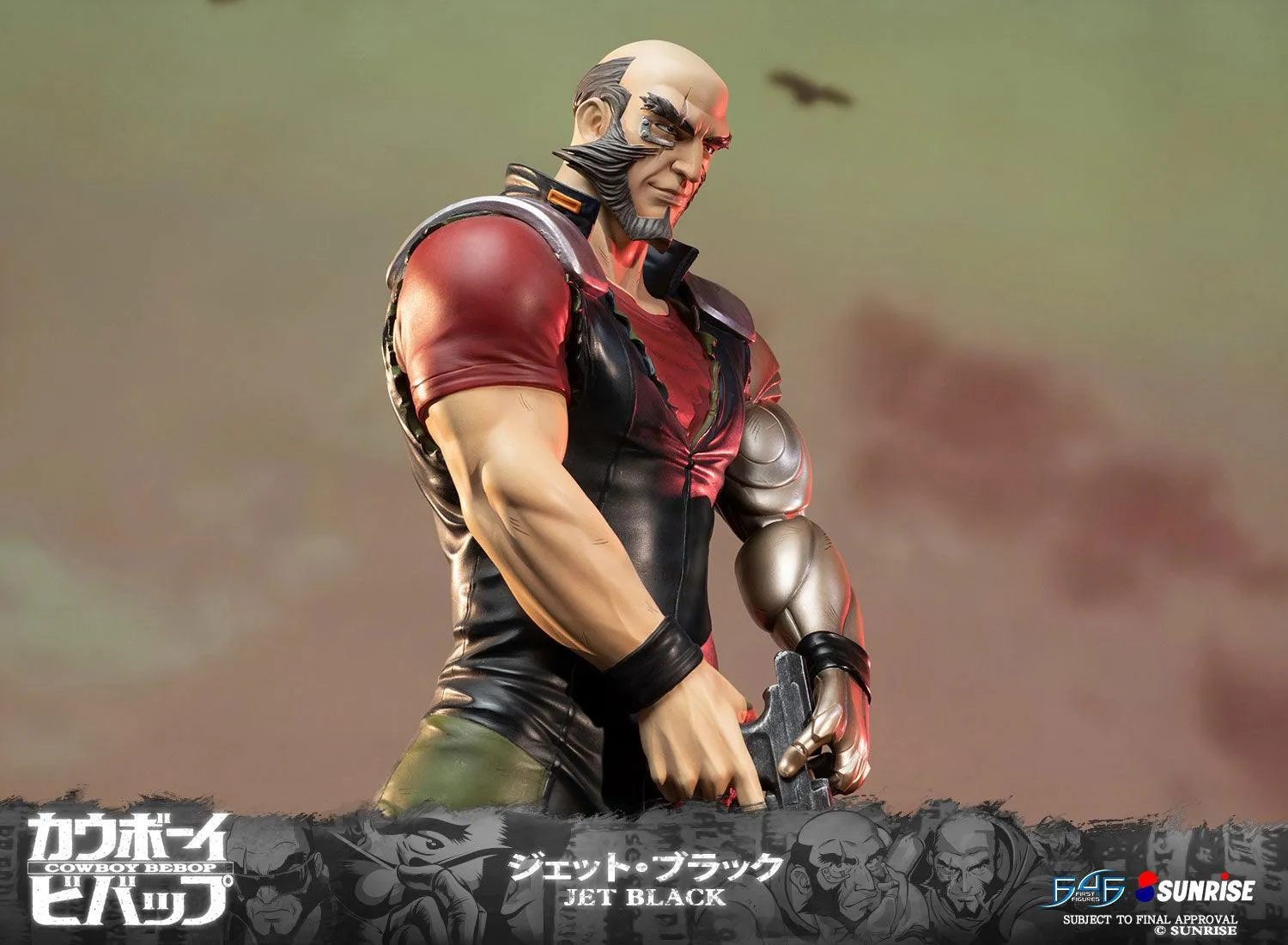 First 4 Figures Cowboy Bebop Jet Black statuetă Standard 600 buc