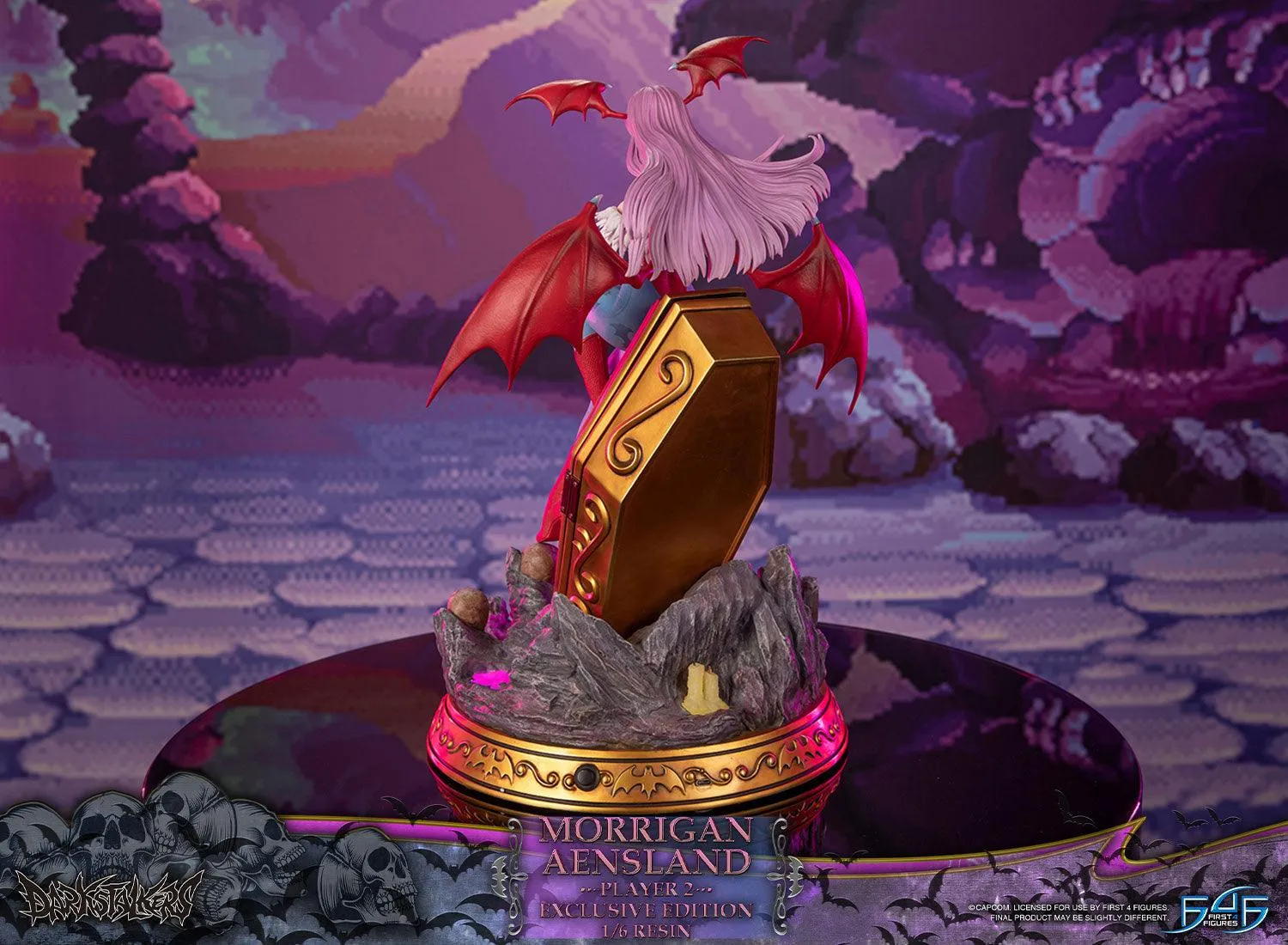 First 4 Figures Darkstalkers Morrigan statuetă rășină Player 2