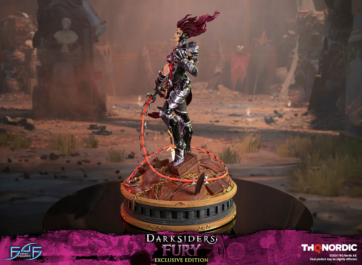 First 4 Figures Darksiders Fury statueta Exclusive Edition LED