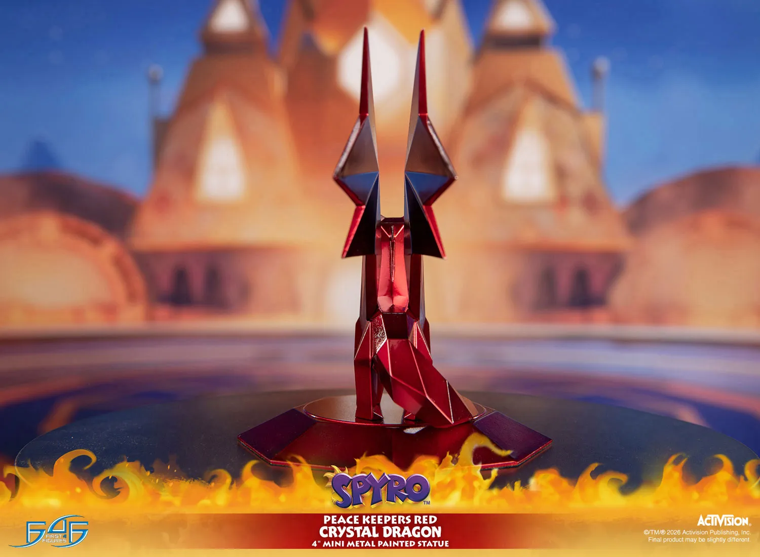 First 4 Figures Spyro Peace Keepers statueta metal rosie
