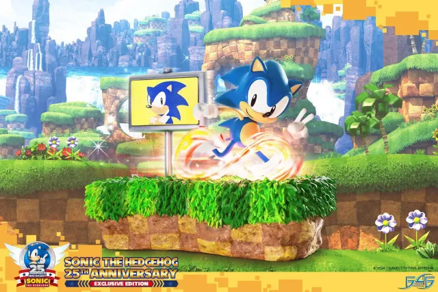 First 4 Figures Sonic 25th Anniversary statuetă Exclusive Green Hill