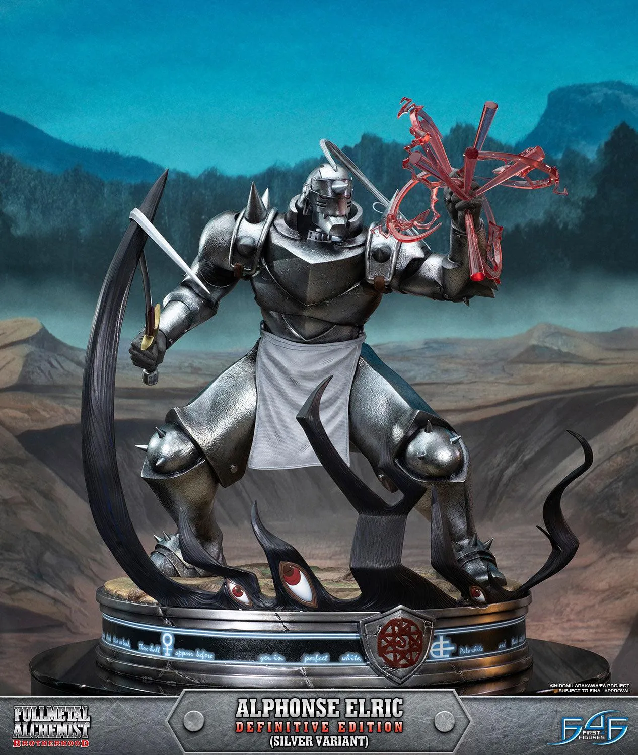 First 4 Figures Alphonse Elric Definitive Edition statuetă Silver